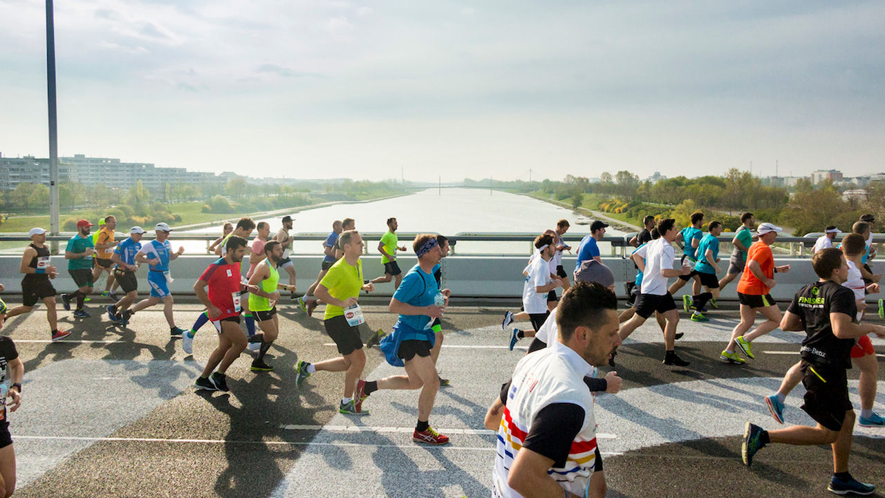 Marathonläufe gehören für eine Metropole zum guten Ton: Vienna City Marathon | ©Wien Marathon