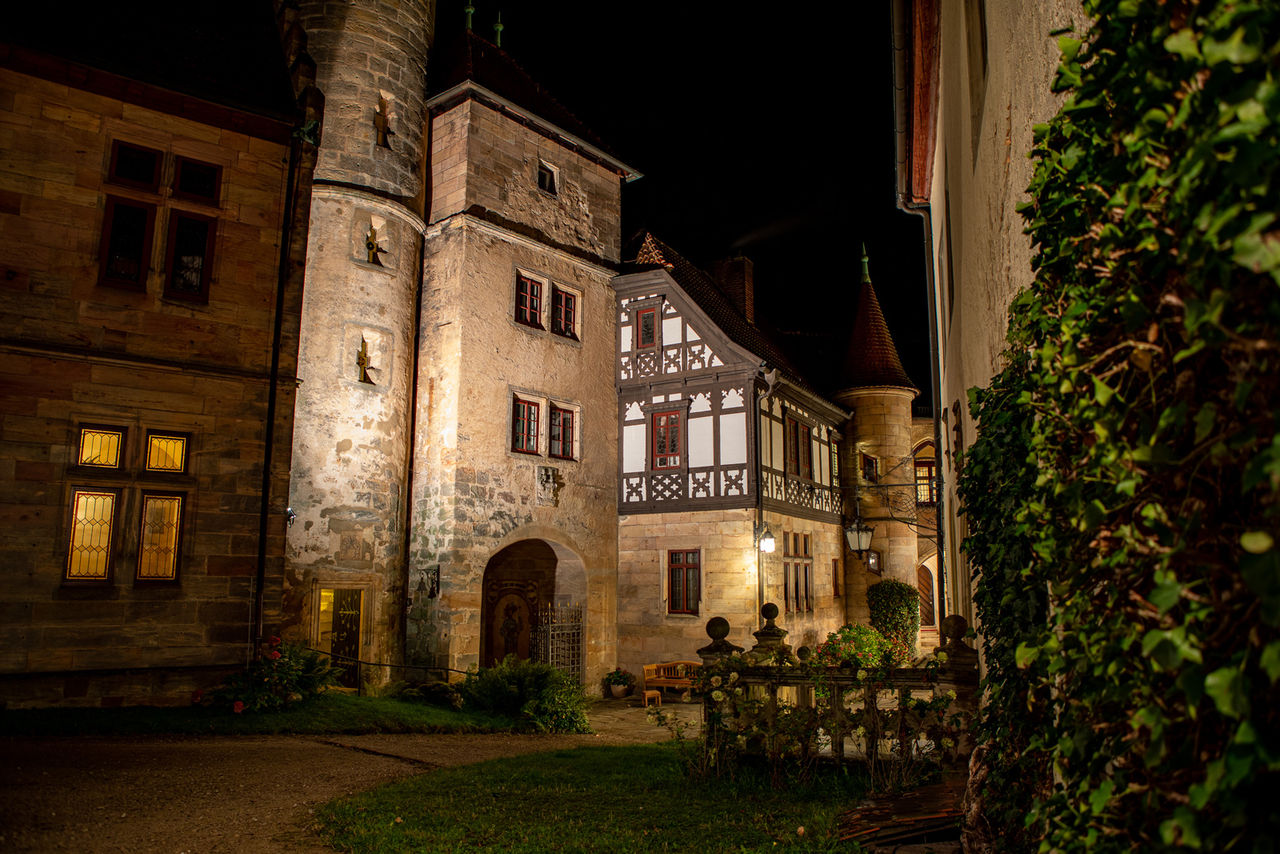 Romantische Stimmung im Renaissanceschloss
