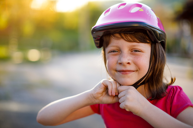 Für Kinder bis 12 Jahren Pflicht: Helm